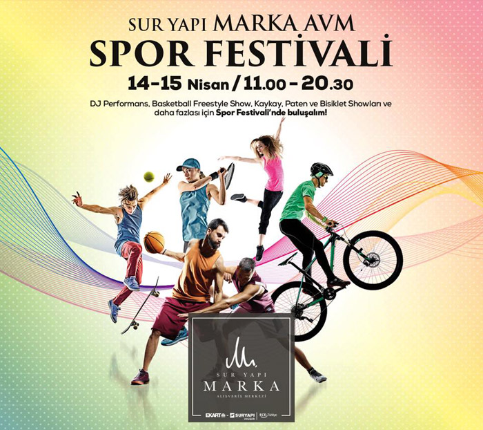 Sur Yapı Marka AVM Spor Festivali Etkinliği