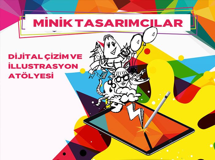 Minik Tasarımcılar Dijital Çizim Atölyesi